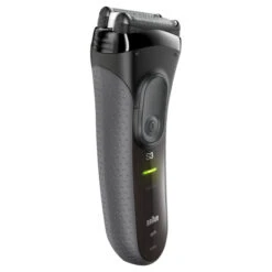 Braun Series 3 ProSkin 3000s Electric Shaver -Shaving Supply Store 3 braun series 3 proskin 3000s side
