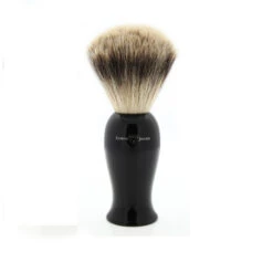 Edwin Jagger EJ106 Imitation Ebony Shaving Brush (Super Badger)