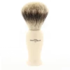 Edwin Jagger Imitation Ivory Best Badger Shaving Brush (Deluxe)