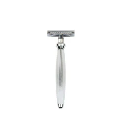 Edwin Jagger Bulbous Barley DE Safety Razor + Free Feather Blades