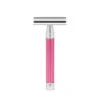 Edwin Jagger 3ONE6 Stainless Steel Anodised Pink DE Safety Razor