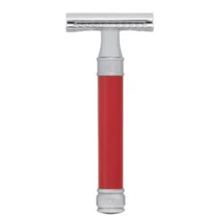 Edwin Jagger DE81 Red DE Safety Razor (Closed Comb)