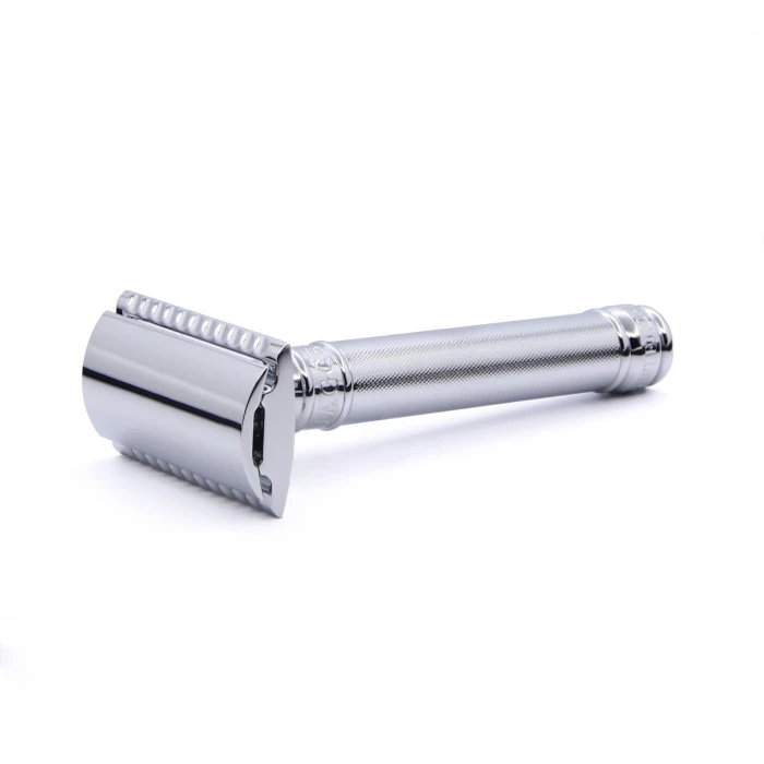 Edwin Jagger DE89 Chrome Barley DE Safety Razor (Closed Comb) 2 Edwin Jagger DE89 Chrome Barley DE Safety Razor (Closed Comb) - Image 2