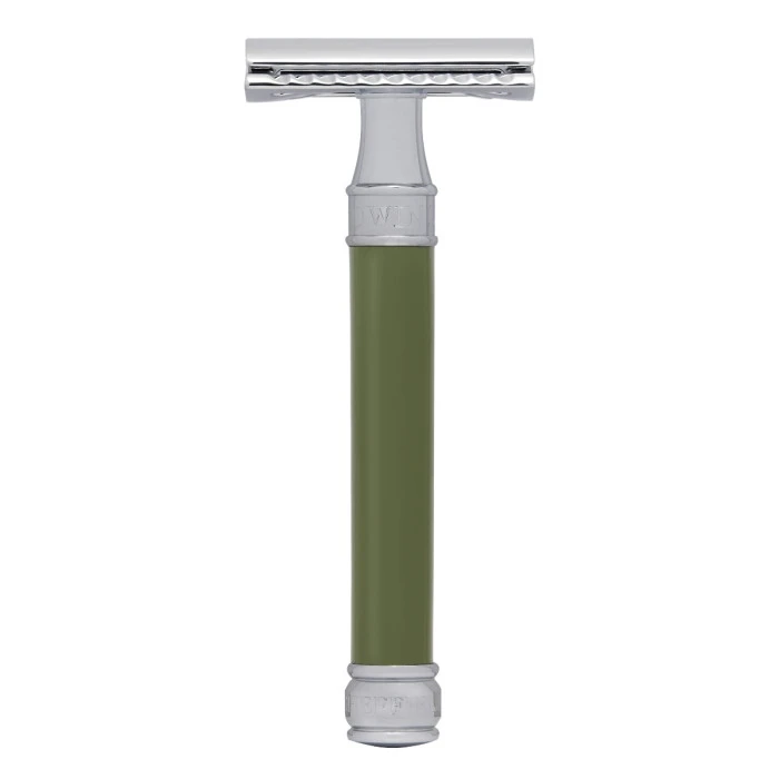 Edwin Jagger DE88 Long Green DE Safety Razor (Closed Comb) 1 Edwin Jagger DE88 Long Green DE Safety Razor (Closed Comb)