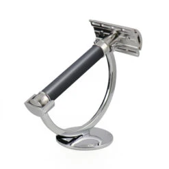 Edwin Jagger 3ONE6 Stainless Steel Grey-Blue DE Safety Razor 8 Edwin Jagger 3ONE6 Stainless Steel Grey-Blue DE Safety Razor -Shaving Supply Store dess53bl 3