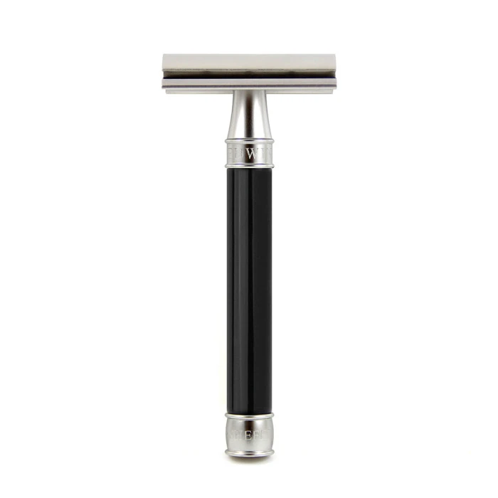 Edwin Jagger 3ONE6 Stainless Steel Imitation Ebony DE Safety Razor 1 Edwin Jagger 3ONE6 Stainless Steel Imitation Ebony DE Safety Razor