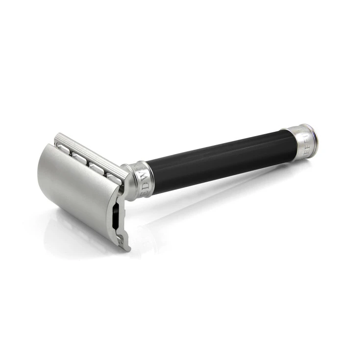 Edwin Jagger 3ONE6 Stainless Steel Imitation Ebony DE Safety Razor 2 Edwin Jagger 3ONE6 Stainless Steel Imitation Ebony DE Safety Razor - Image 2