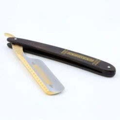 Dovo Bismarck Straight Razor Ebony 6/8"