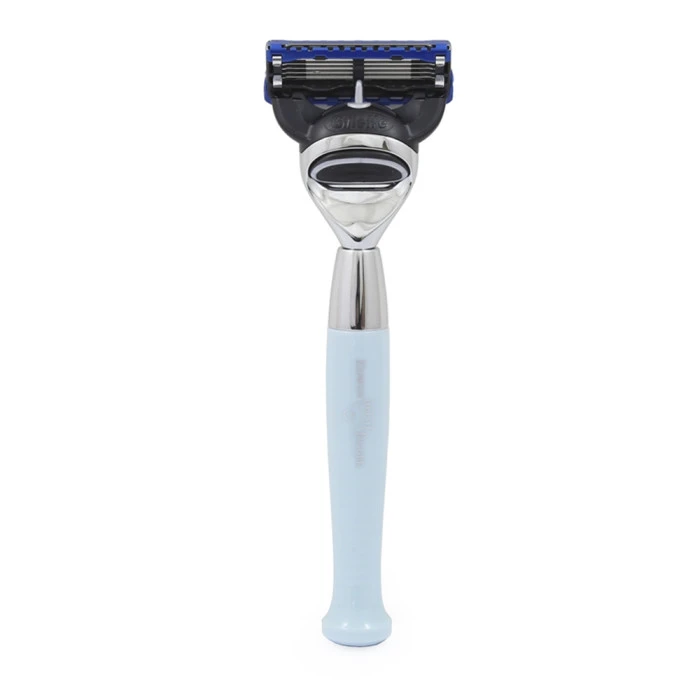 Edwin Jagger Light Blue Fusion Razor 1 Edwin Jagger Light Blue Fusion Razor