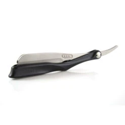 Feather Artist Club SS Shavette Razor (Black)