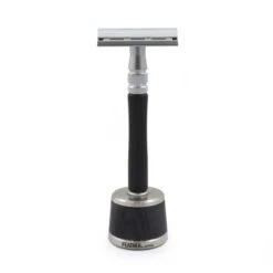 Feather WS-D2S Wood Handle Stainless Steel DE Razor & Stand 6 Feather WS-D2S Wood Handle Stainless Steel DE Razor & Stand -Shaving Supply Store feather wood stainless razor stand 1000x1000