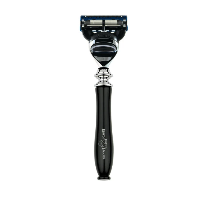 Edwin Jagger Chatsworth Imitation Ebony Fusion Razor 2 Edwin Jagger Chatsworth Imitation Ebony Fusion Razor - Image 2