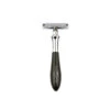 Edwin Jagger Plaza Imitation Ebony DE Razor + Free Feather Blades