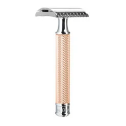 Muhle R41 Rose Gold DE Razor (Open Comb)