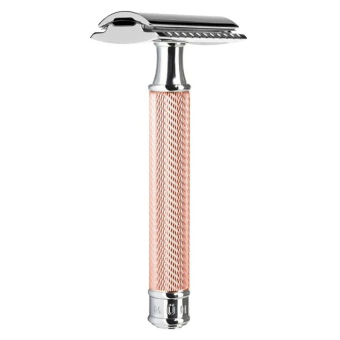 Muhle R89 Rose Gold DE Safety Razor (Closed Comb)