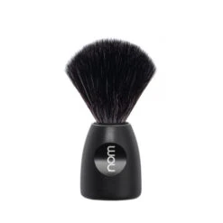 Nom Lasse Black Shaving Brush (Black Synthetic)