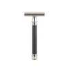 Edwin Jagger 3ONE6 Stainless Steel Anodised Gunmetal DE Safety Razor