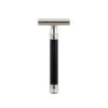 Edwin Jagger 3ONE6 Stainless Steel Anodised Black DE Safety Razor
