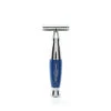 Edwin Jagger Blue & Chrome DE Safety Razor
