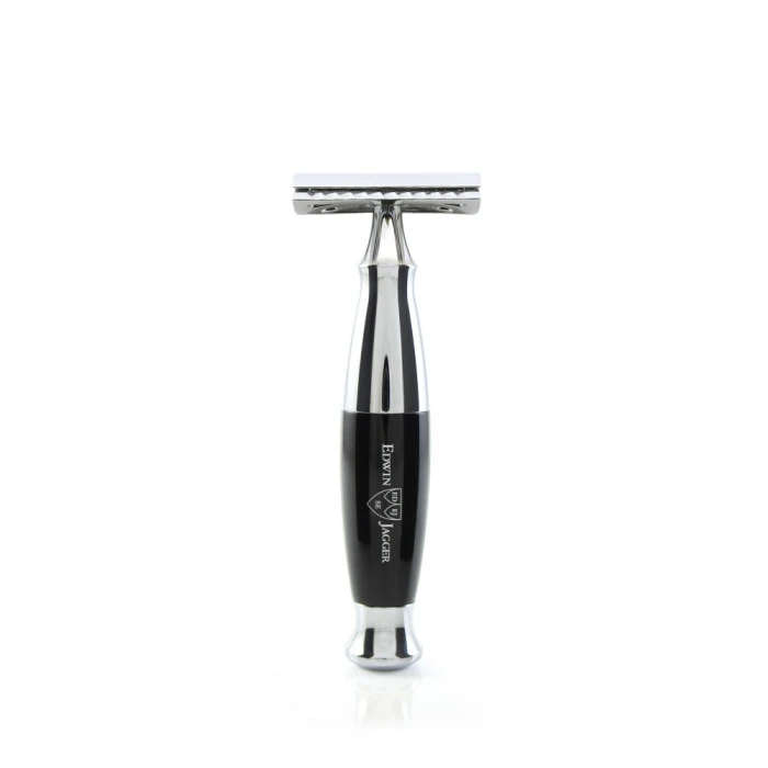 Edwin Jagger Black & Chrome DE Safety Razor 1 Edwin Jagger Black & Chrome DE Safety Razor