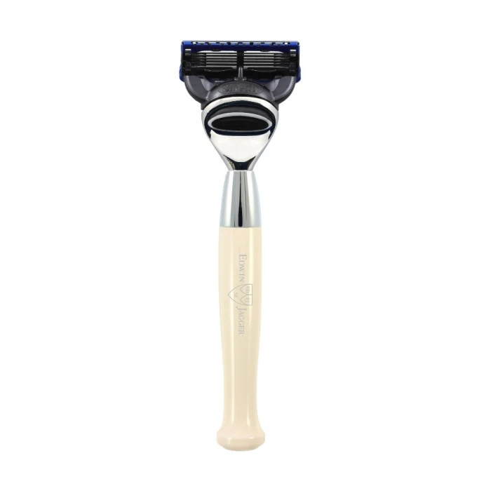 Edwin Jagger Imitation Ivory Fusion Razor 1 Edwin Jagger Imitation Ivory Fusion Razor