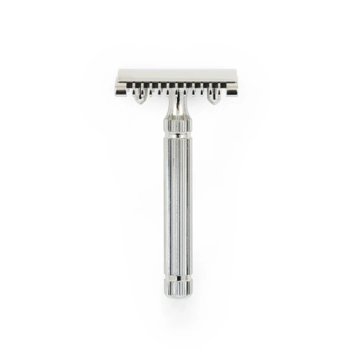 Fatip Small Nickel DE Safety Razor