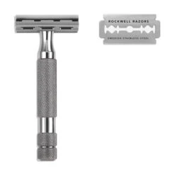 Rockwell 2C Gunmetal DE Safety Razor