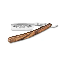 Thiers Issard Singing Hollowed 1196 Olivewood 6/8 Straight Razor